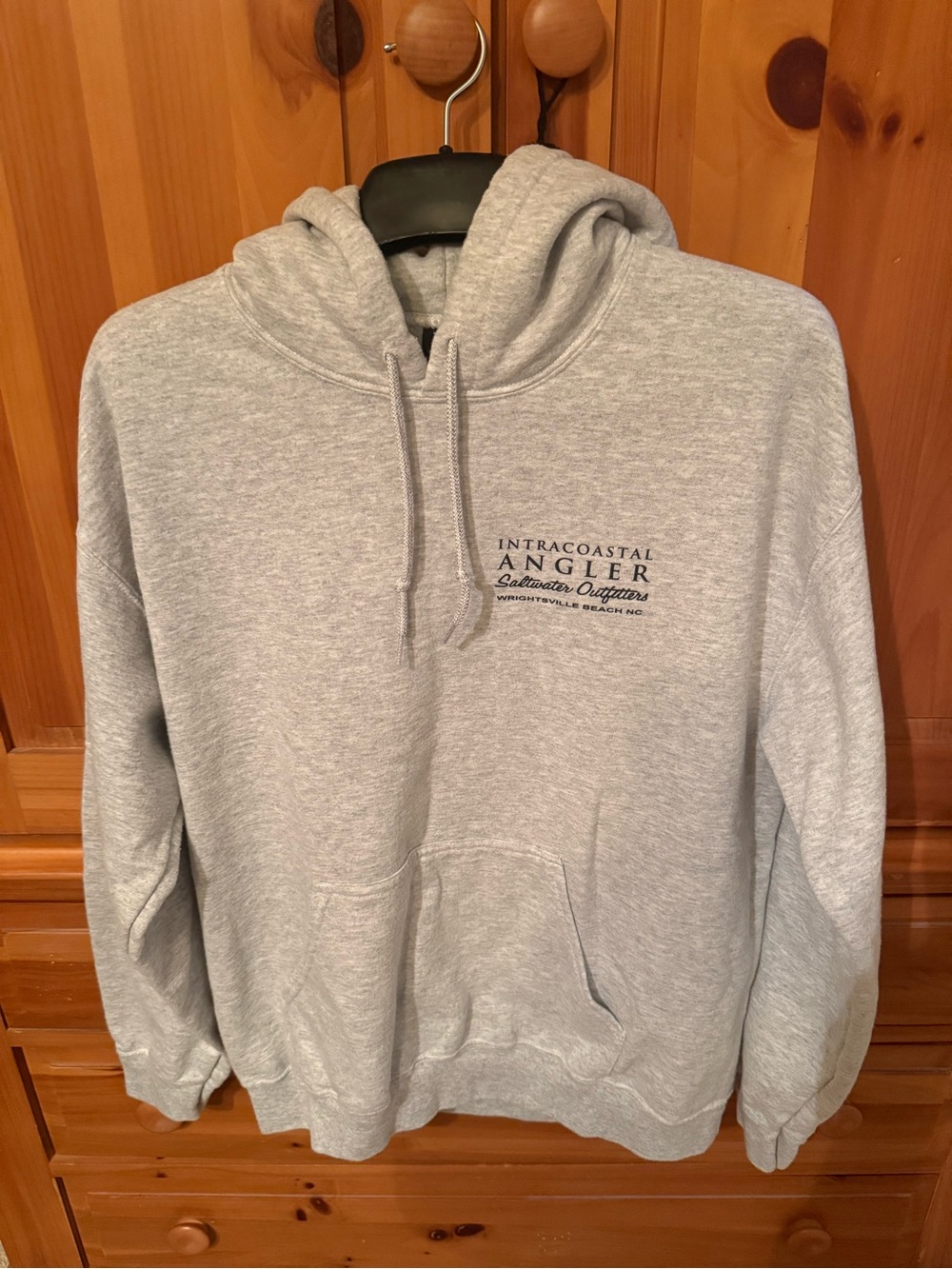 Gray Hooded Sweatshirt